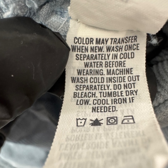 Aerie Light Wash Denim Corduroy Overalls Women’s Size XL Relaxed Fit Blue Boho - Picture 10 of 11